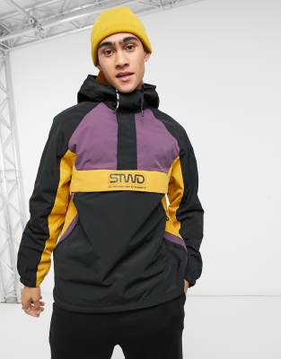 pull and bear colour block jacket