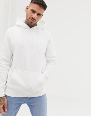 white overhead hoodie