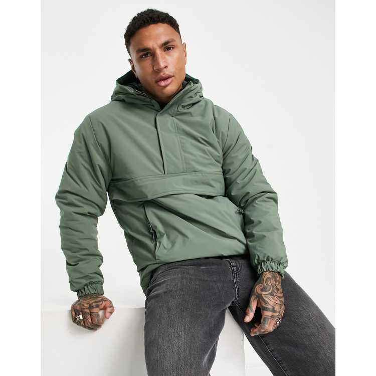 Pull and bear half zip online jacket