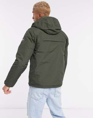 pull&bear overhead padded jacket