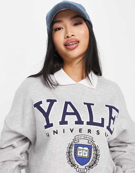 Oversized Sweatshirt Yale Pullover Pull And Bear Zara X Yale