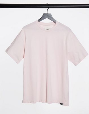 Pull&Bear oversize t-shirt in pink