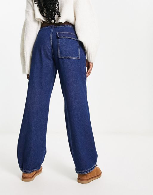 Pull&Bear Women's' Jeans Denim Shoulder Bag