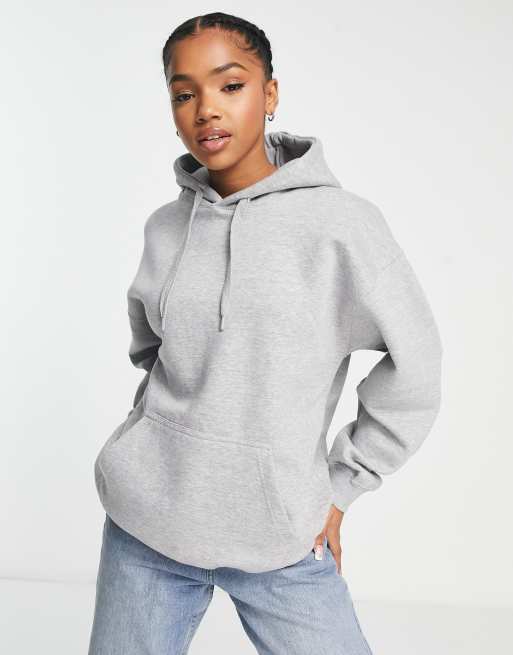 Pull&Bear oversized hoodie co-ord in grey | ASOS