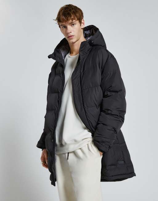 Oversized Longline Puffer Jacket