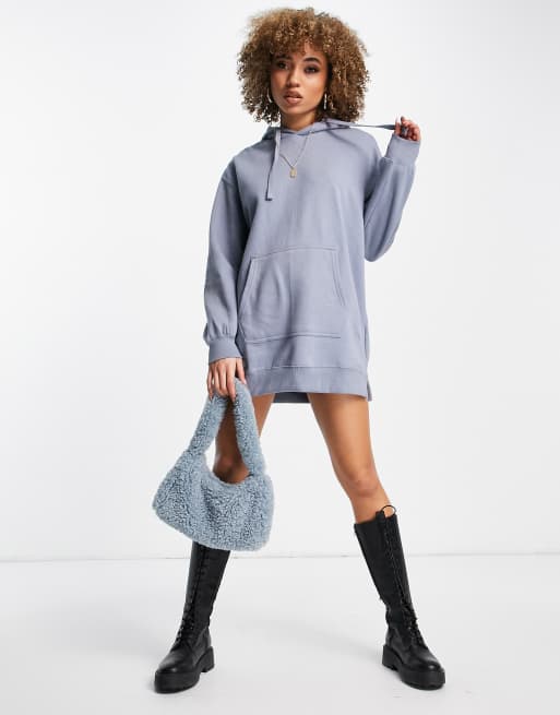 Hoodie dress asos hotsell