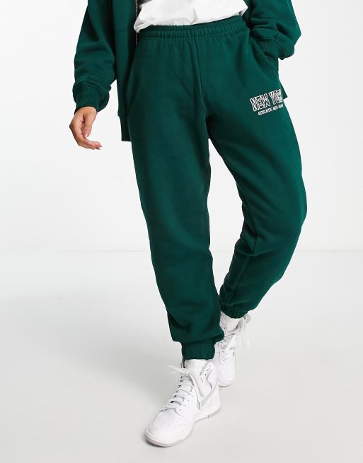 Pull&Bear utility jogger in green