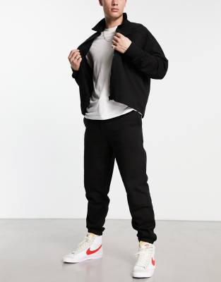 Pull & Bear Oversized Sweatpants In Black