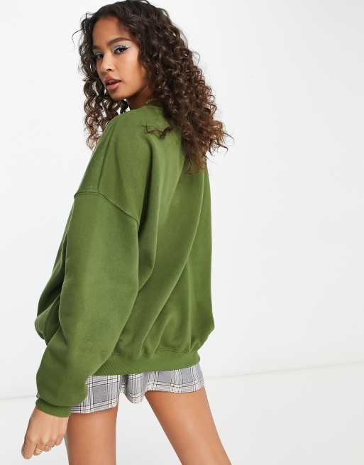 Pull and 2025 bear oversize sweatshirt