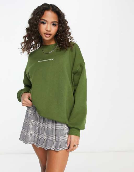 Forever 21 clearance oversized sweatshirt