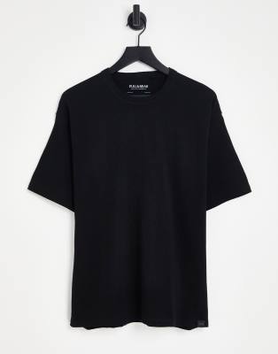 Pull&Bear Oversized T-Shirt In Black