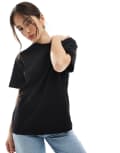 [Pull & Bear] Pull & Bear Oversized T-Shirt In Black M BLACK