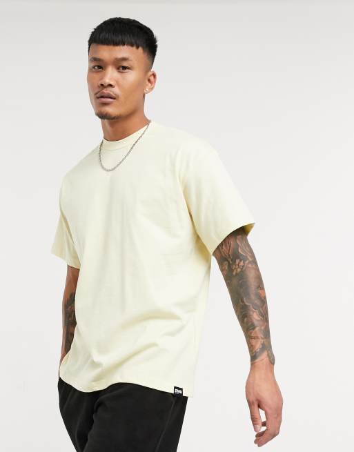 Pull&Bear oversized T-shirt cream ASOS