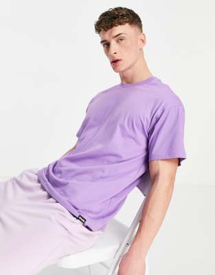 pull and bear purple shirt