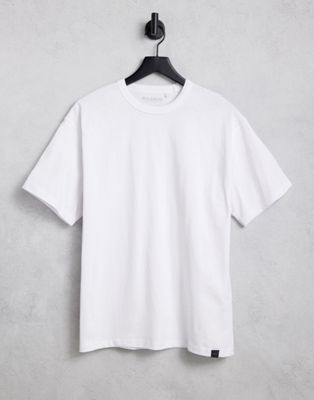 Pull&Bear oversized t-shirt in white | ASOS