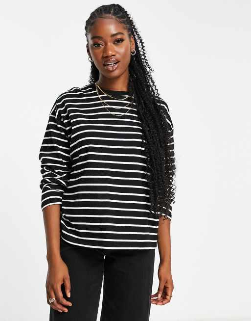 Zwart oversized online shirt