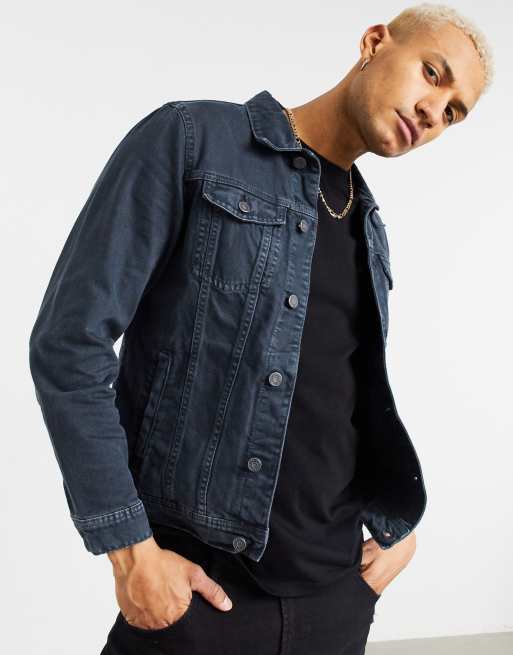trucker jacket pull and bear