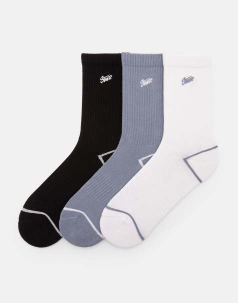 Pull&Bear Pack of 3 pairs of socks in others - view 1
