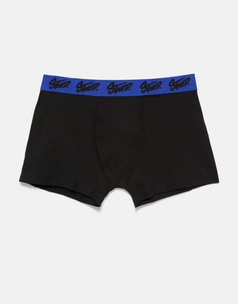 Pull&Bear Pack of 3 stwd boxers in others - view 1