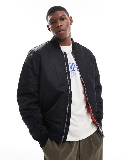 Mysto Bombie - Quilted Bomber Jacket for Men