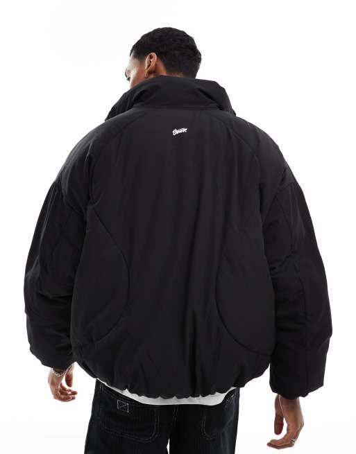 【送料込】PULL & BEAR_padded jacket in black Pull&Bear padded jacket in black | ASOS