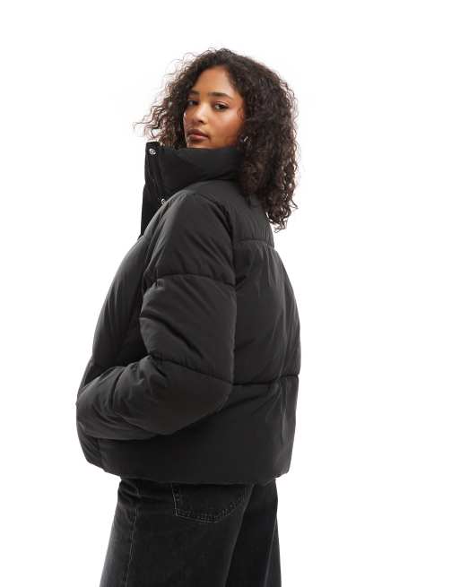 【送料込】PULL & BEAR_padded jacket in black 207330170-1-black?$n_750w$&wid