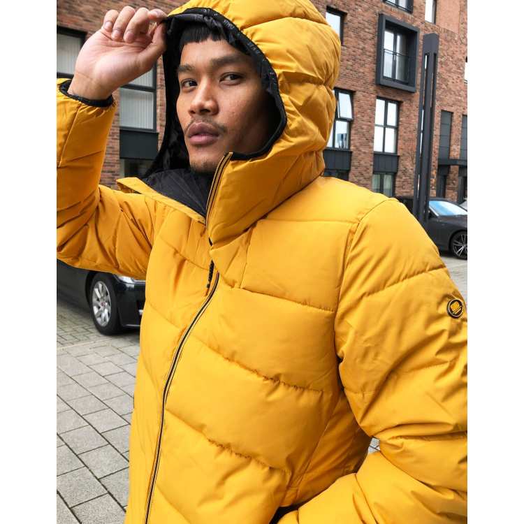 Puffer jacket 2025 mustard yellow