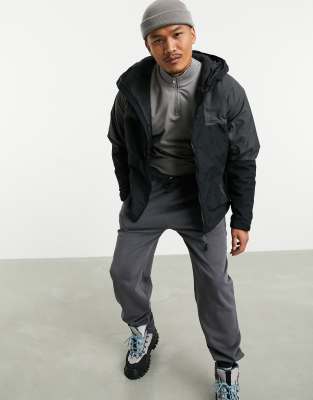 padded windbreaker jacket