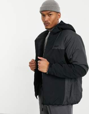 padded windbreaker jacket