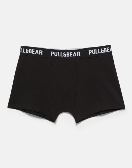 Pull&Bear - Pakke med 3 par boksershorts i forskellige farver, 3 af 4