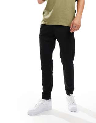 Pull & Bear Panel Sweatpants In Black