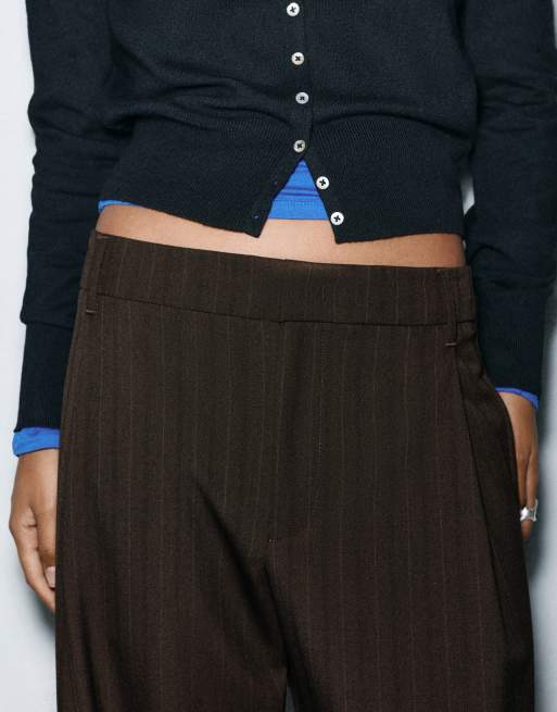 Pull&Bear pantalon ajusté à pinces à rayures, 5 de 7