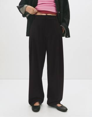 Pantalon ample habill  pinces - Pull & bear - Modalova