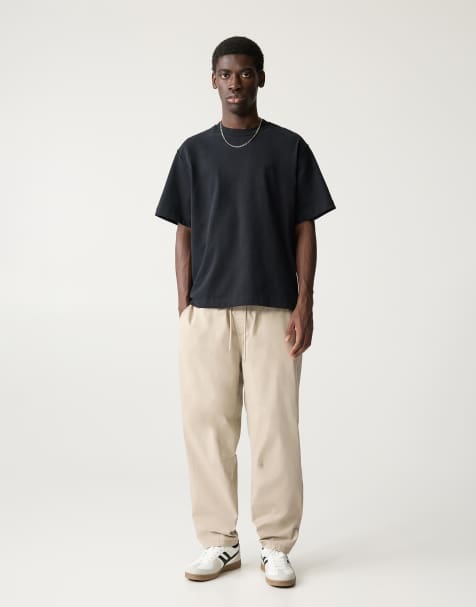 Pull&Bear - Pantalon de jogging - Beige - view 1