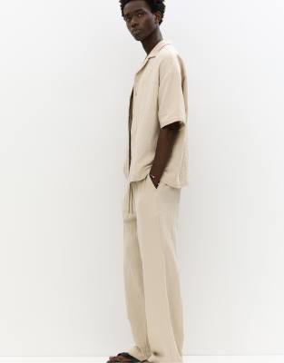 Pantalon de jogging champtre - Ocre - Pull & bear - Modalova