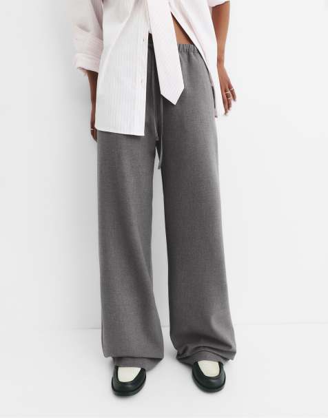 Pull&Bear - Pantalon de jogging - Gris - view 1