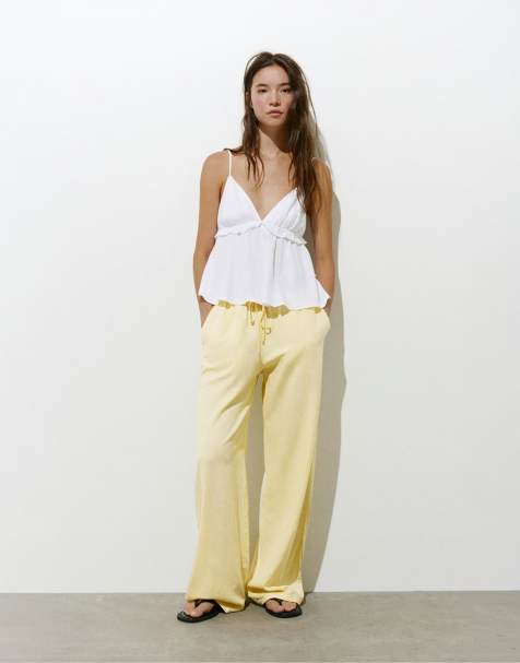 Pull&Bear - Pantalon de jogging style champêtre - Vanille - view 1
