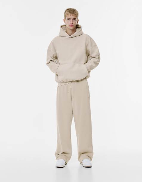 Pull&Bear - Pantalon de survêtement style skateur - Beige - view 1