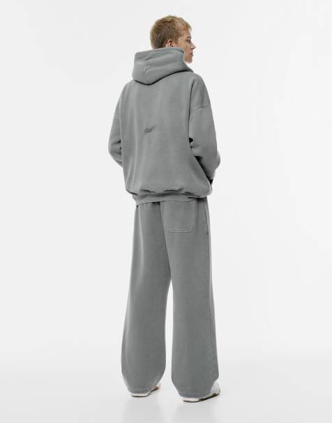 Pull&Bear - Pantalon de survêtement style skateur - Gris - view 1