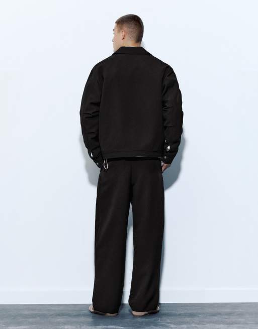 Pull&Bear pantalon droit ajusté noir, 2 de 7