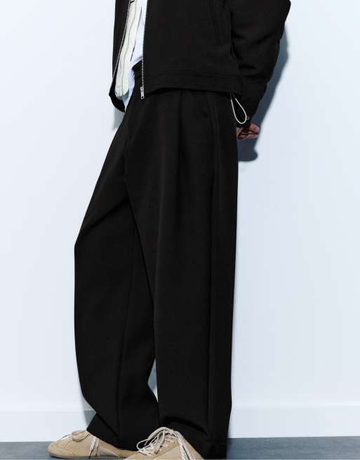Pull&Bear pantalon droit ajusté noir, 5 de 7