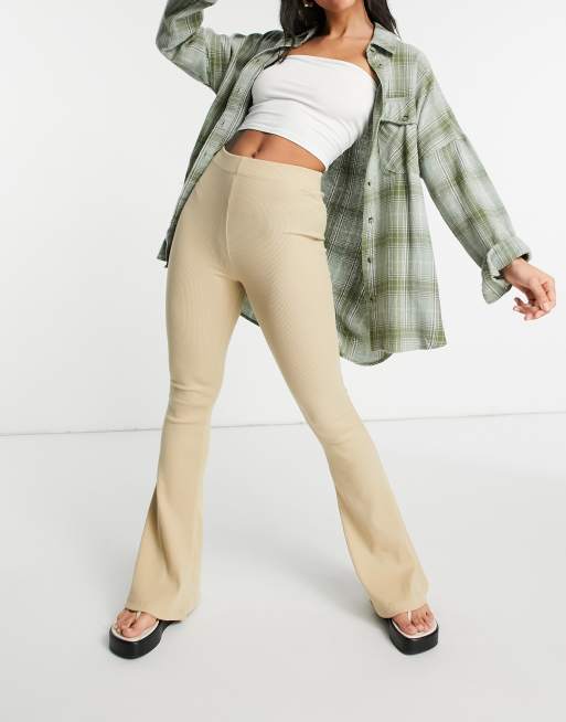 Pantalon 2024 évasé beige