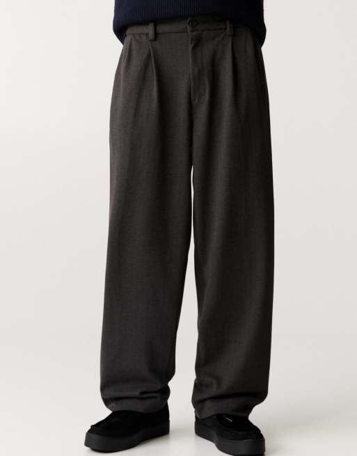 Pull&Bear - Pantalon habillé à rayures - Gris, 4 de 4