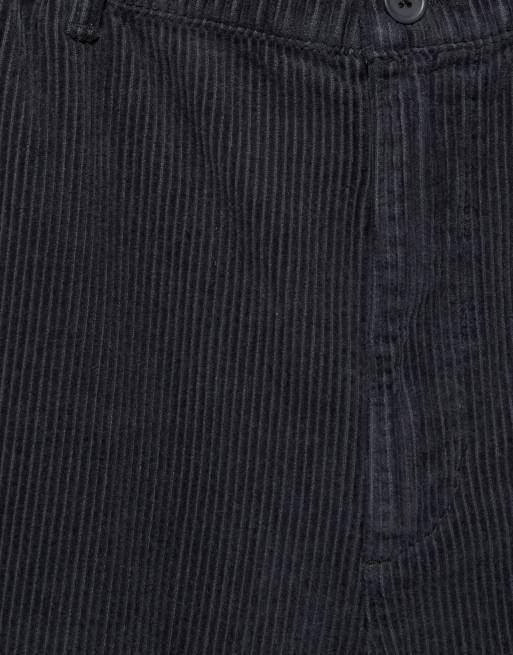 Pull&Bear pantalon jogger en velours côtelé gris, 7 de 7