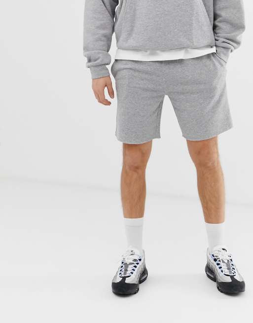 Pull&Bear - Pantaloncini jogging grigi, 4 di 4