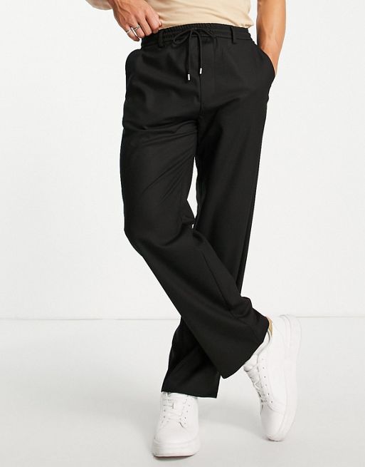 Pantaloni con elastico fondo