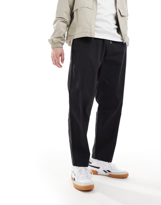 Pull&Bear - Pantaloni dritti neri