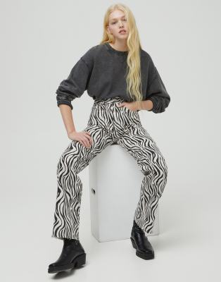 zebra jeans