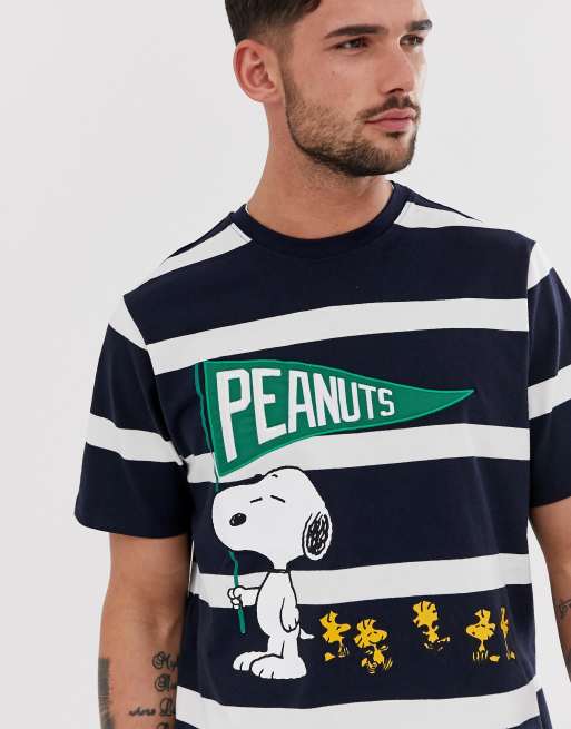 t shirt snoopy pull and bear