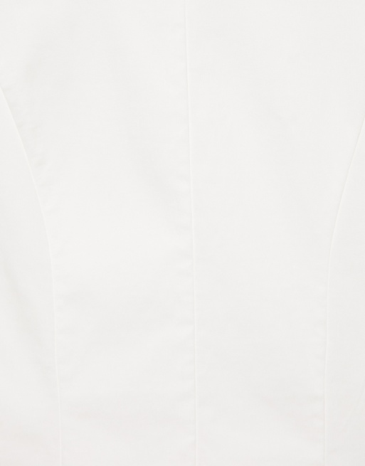 Pull&Bear peplum-top i hvid, 7 af 7